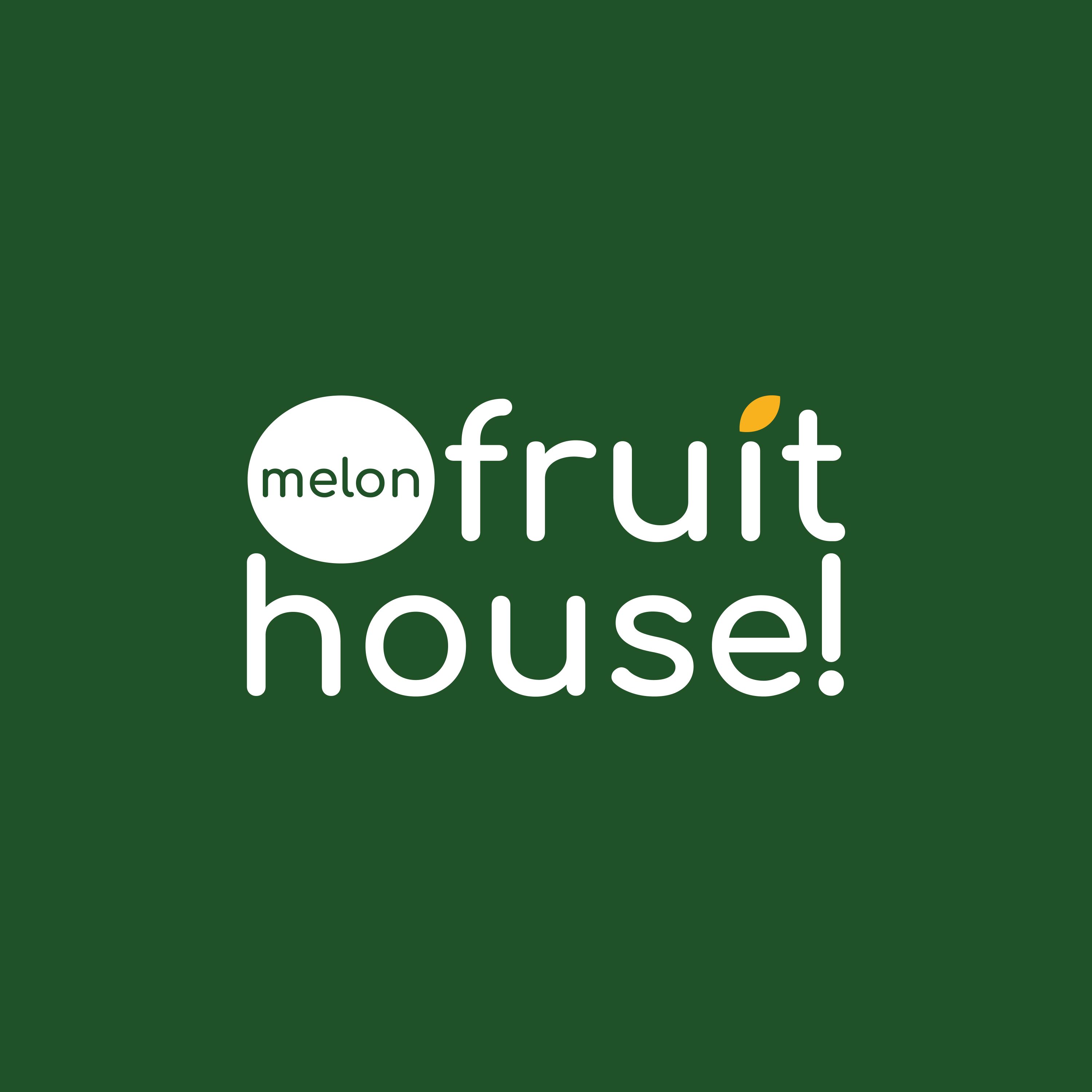 Thiết kế logo thương hiệu Melon Fruit House