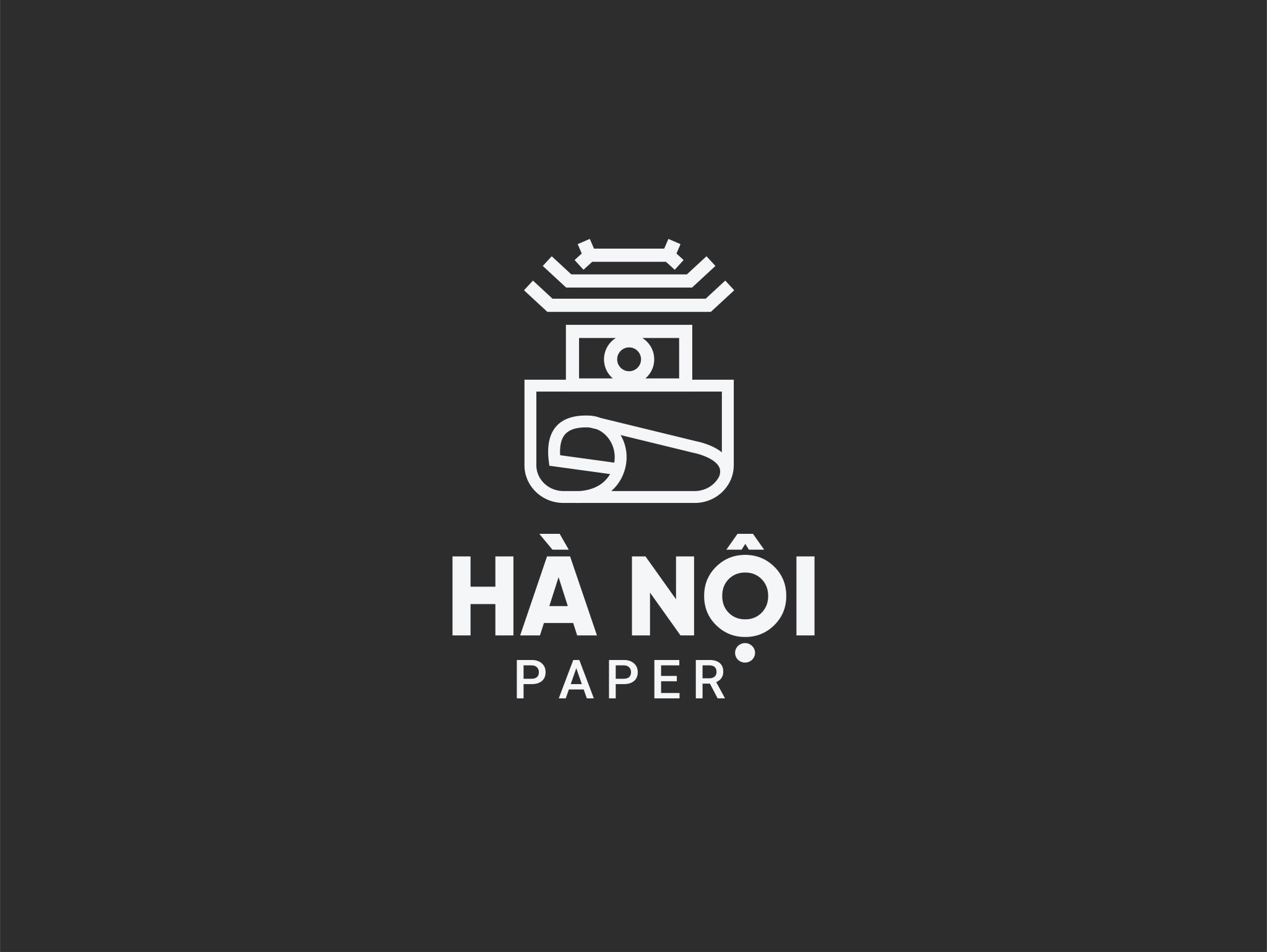 Thiết kế logo dự án Hà Nội Paper