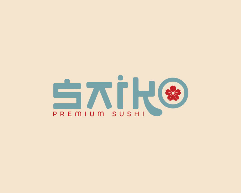 Thiết kế logo dự án nhà hàng sushi Saiko