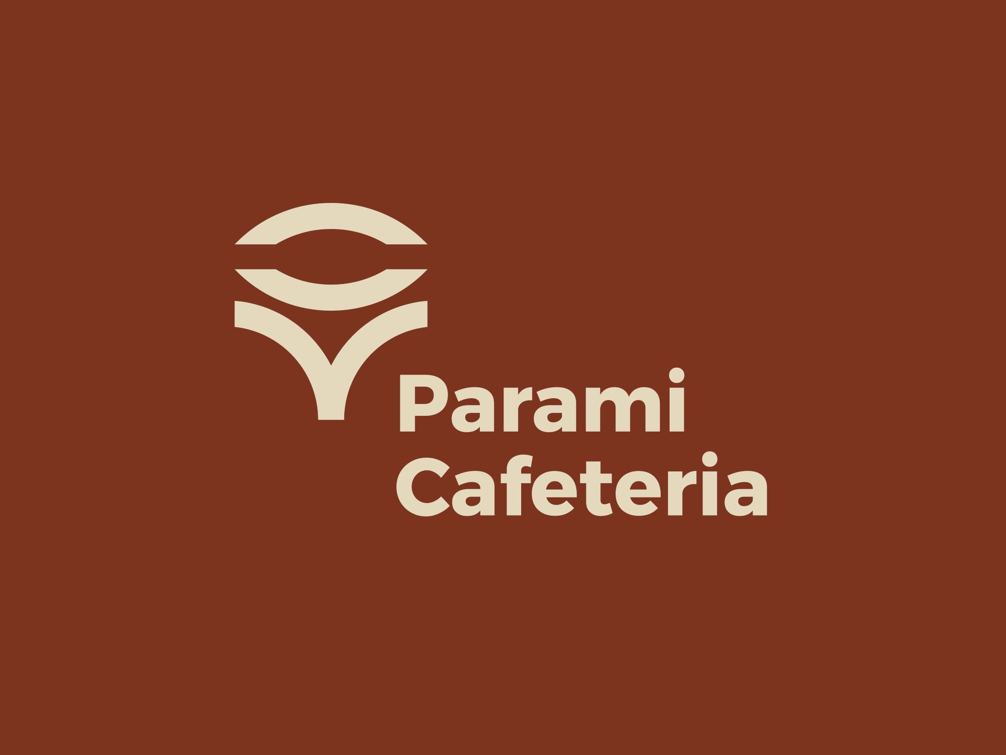 Thiết kế logo tiệm cà phê Parami Cafeteria