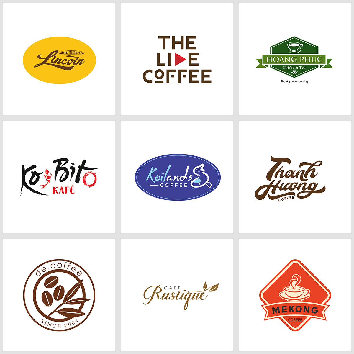 13 mẫu logo quán cà phê ấn tượng năm 2020