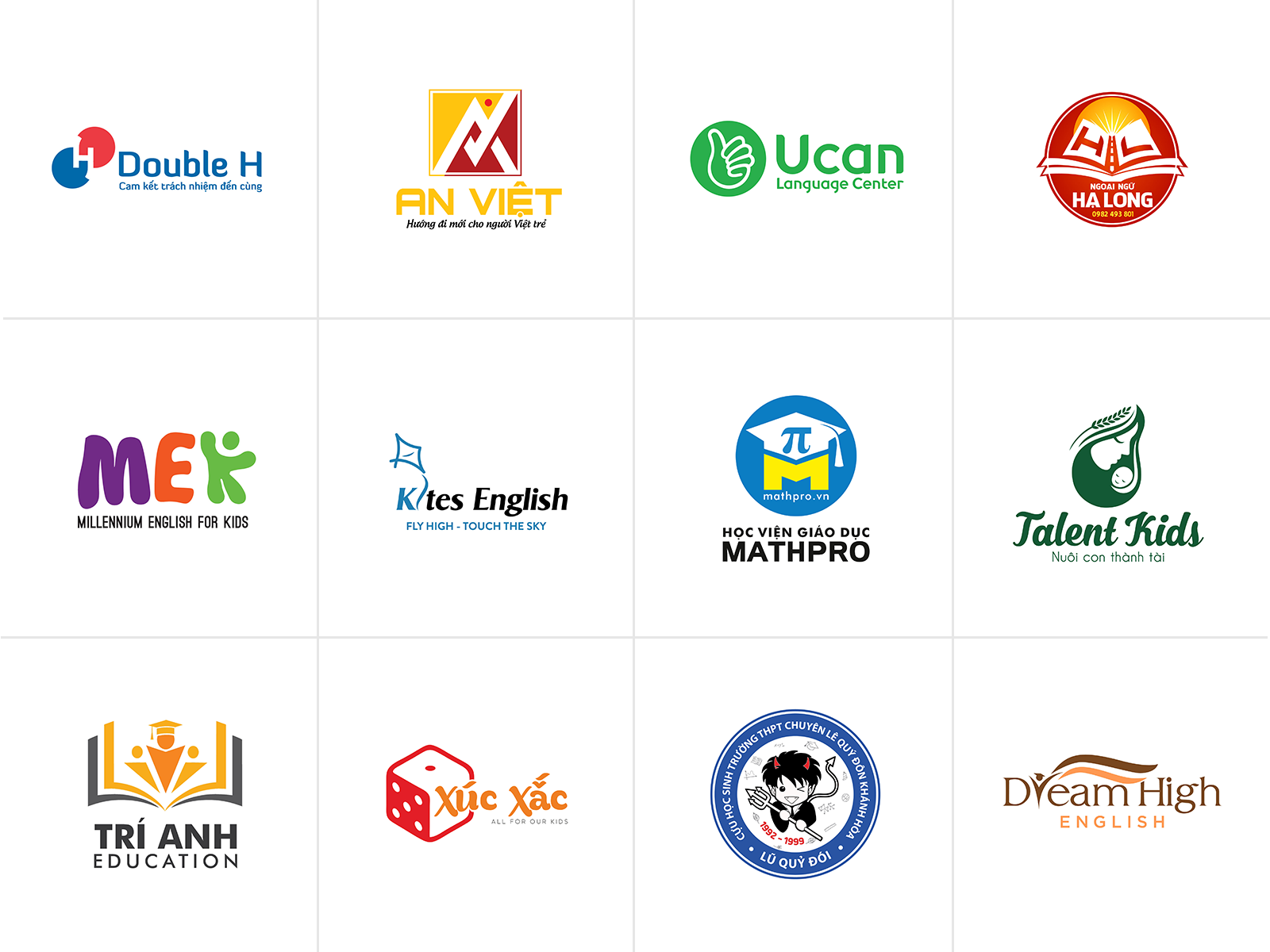 13 mẫu thiết kế logo ngành giáo dục ấn tượng