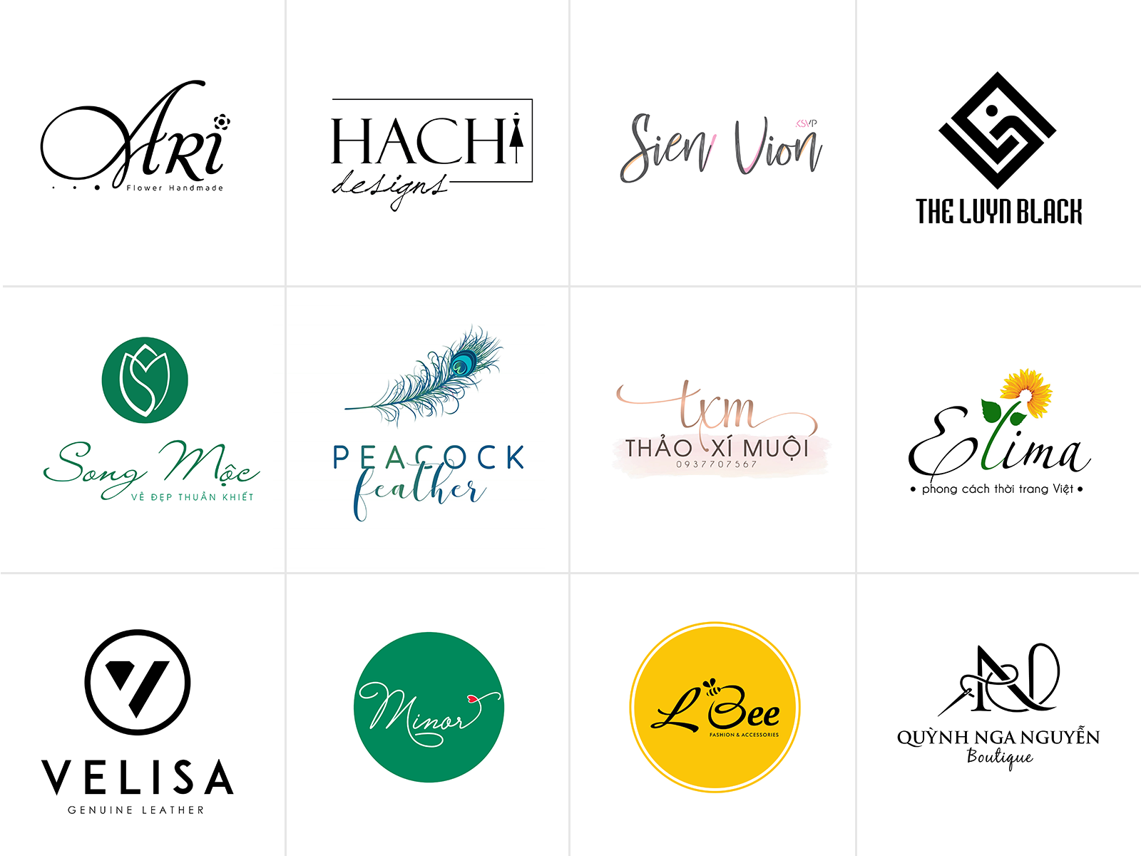 Tổng hợp Font chữ thiết kế logo đẹp 2020 Cho các designer